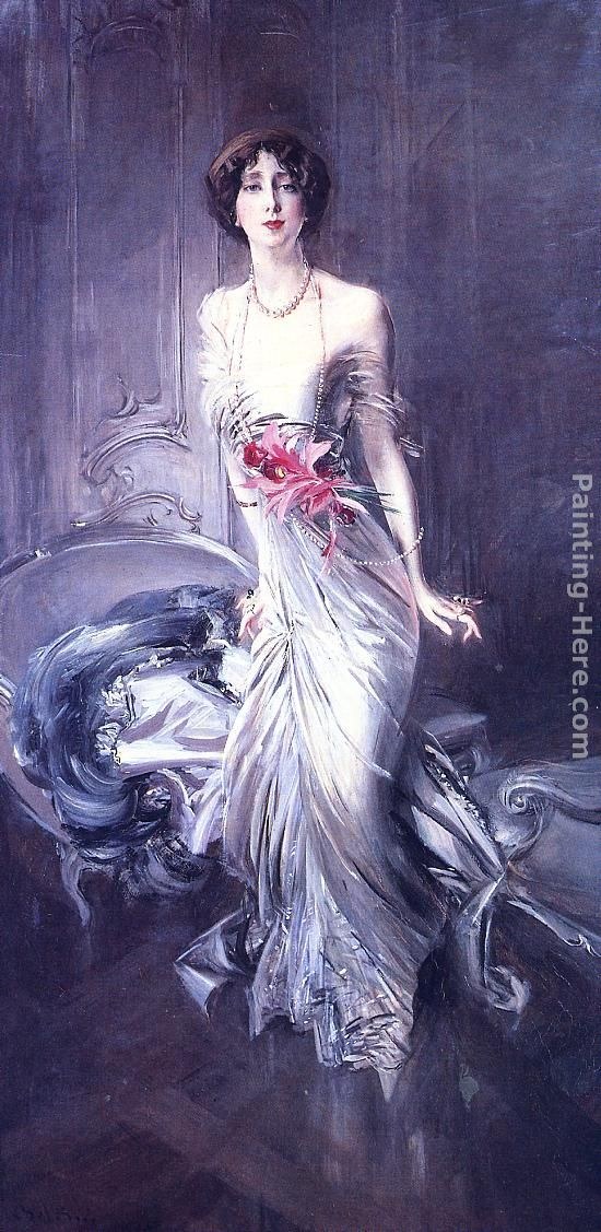 Giovanni Boldini Portrait of Madame E. L. Doyen
